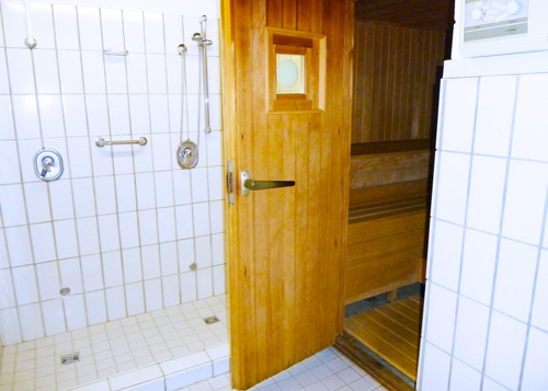 Unsere Sauna